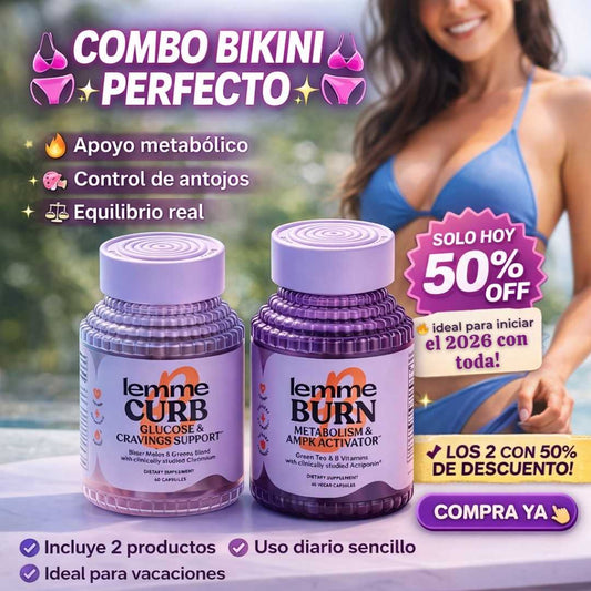 Combo Bikini Perfecto™ – Lemme Burn + Lemme Curb 👙🔥