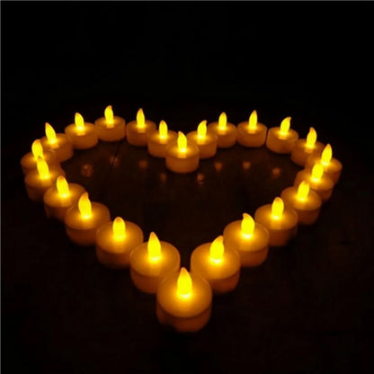 🕯️ LumiWarm™ Caja x 24 Velas LED Cálidas – Ilumina Seguro en Familia