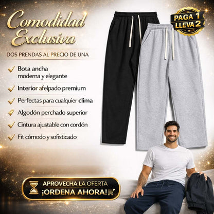 Sudadera Bota Ancha Unisex™ Combo x2 – Comodidad Total 🍃