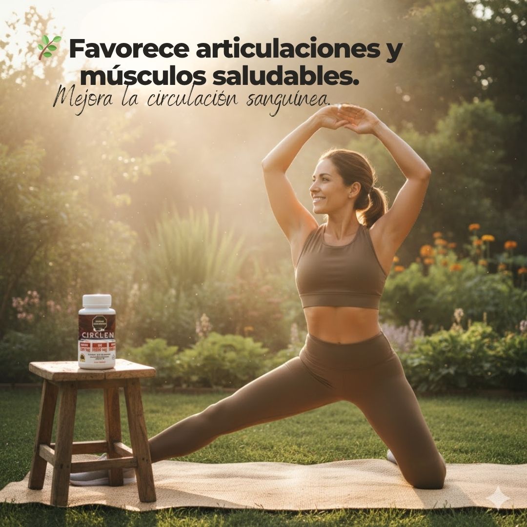 CIRCLEN™ – Suplemento Natural 30 cápsulas – Bienestar, Energía y Circulación 💚