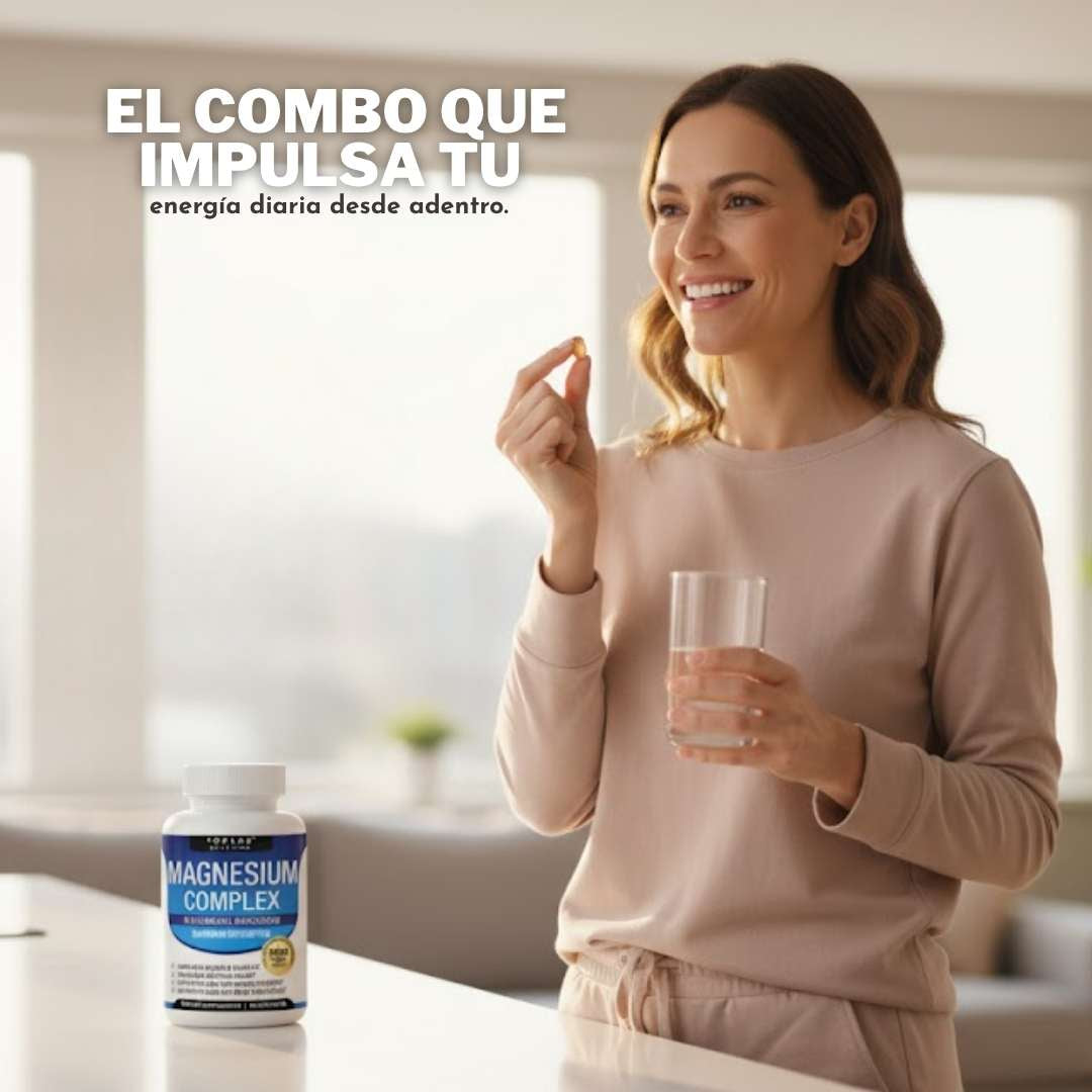 Magnesium Complex 96,000 mcg™ – Combo 3×60 unds | Energía y Bienestar 💙
