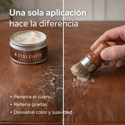 Fixleath™ Crema Renovadora de Cueros – Protección y Brillo Natural 🧴