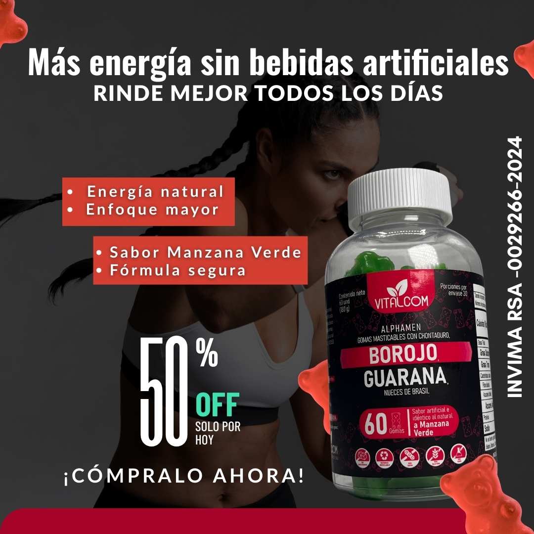 ALPHAMEN™ Energy Gummies x 60 – Energía y enfoque al instante ⚡
