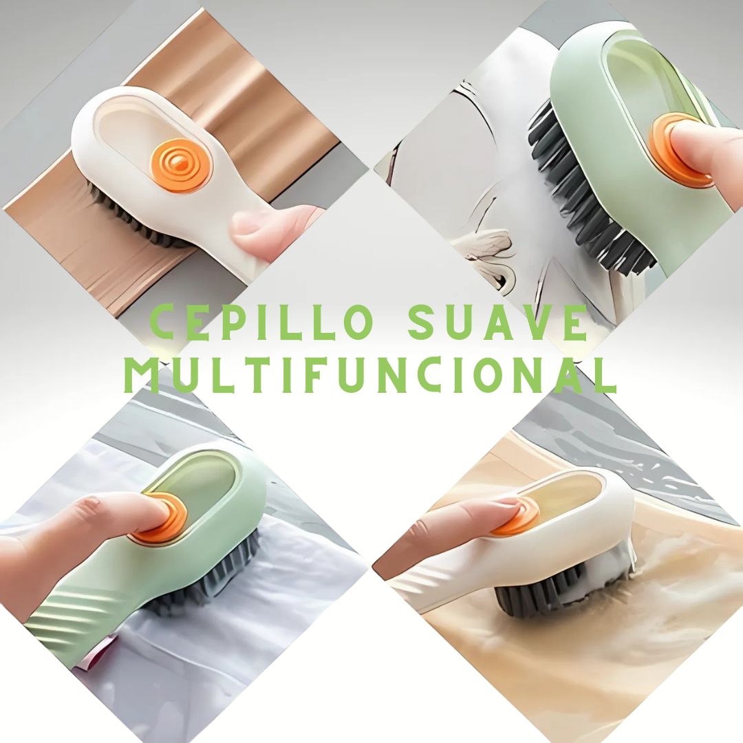 Cepillo Dispensador de Jabón 2 en 1 - CleanStep™ 🧼👟