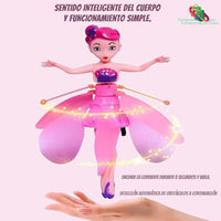 Muñeca Hada Voladora con Sensor de Movimiento - Magic Fairy Doll™ 🧚‍♀️✨