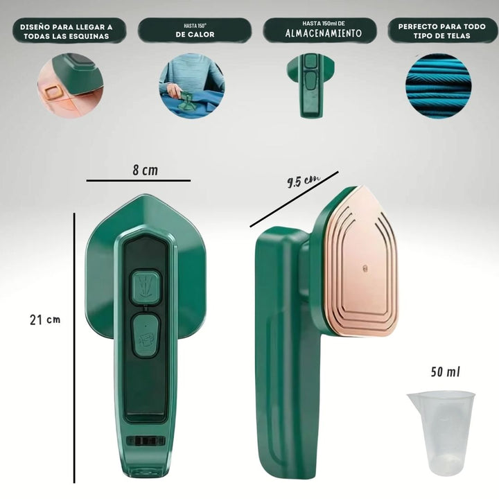 🧳 Plancha de Vapor Portátil 2 en 1 - SteamPro™ 🔥👔
