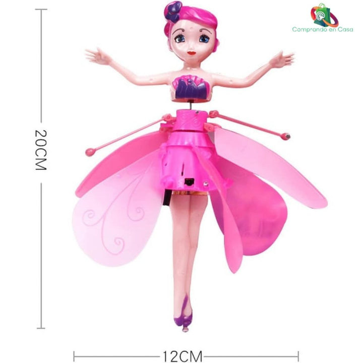 Muñeca Hada Voladora con Sensor de Movimiento - Magic Fairy Doll™ 🧚‍♀️✨