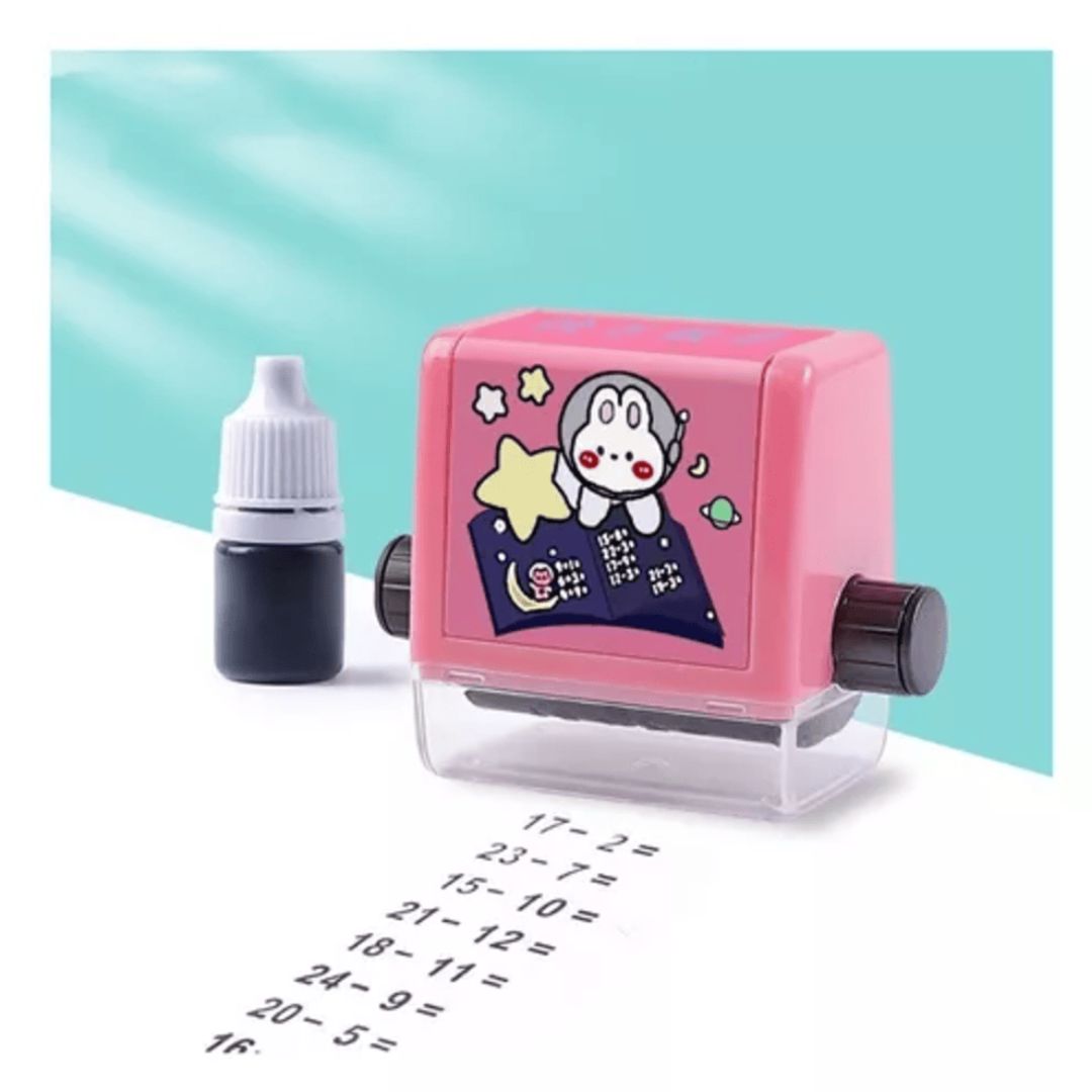 Sello Matemático 2 en 1 - EducaRoll™ 🧮🎨