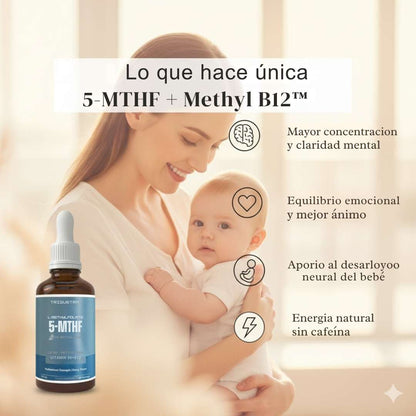 metilfolato 5-MTHF 60 ml  PAGUE 1 LLEVE 2 – Energía y bienestar para mamá 💧