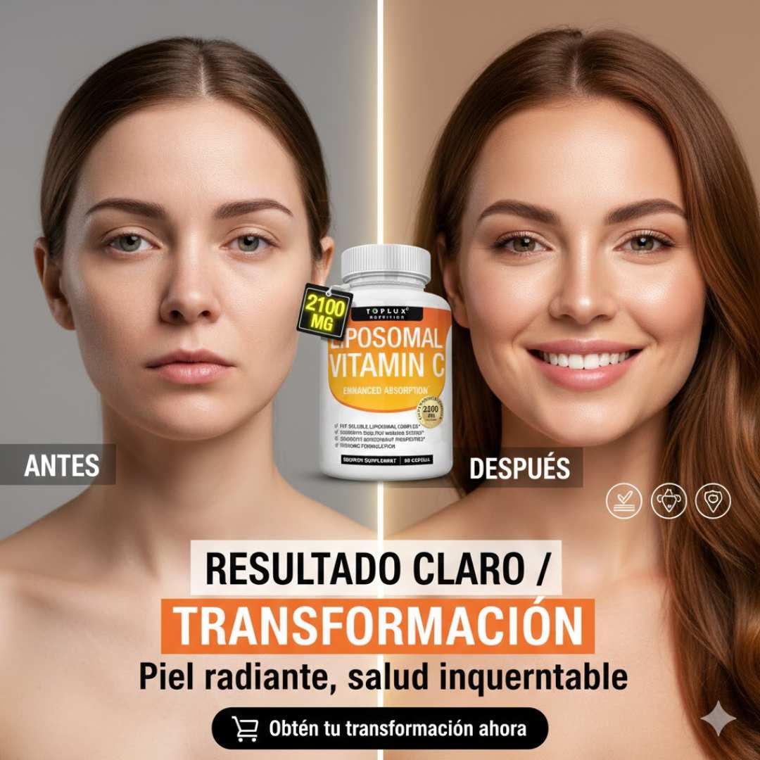 Liposomal Vitamina C™ 90 Cápsulas – Alta Absorción 🍊