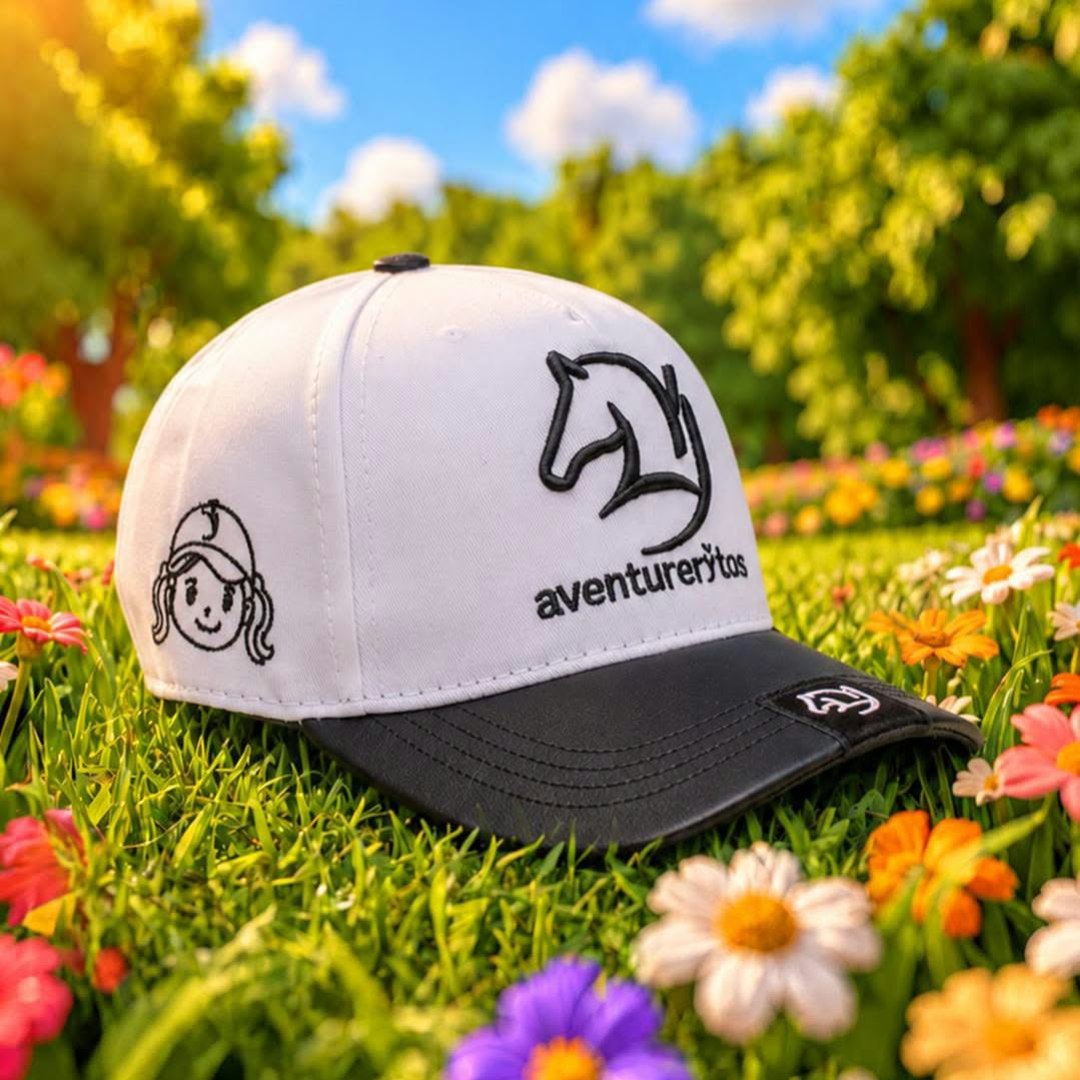 ♥️🐎Gorra Aventurerytos Yeison Jiménez – Edición La Cumbre para Niños