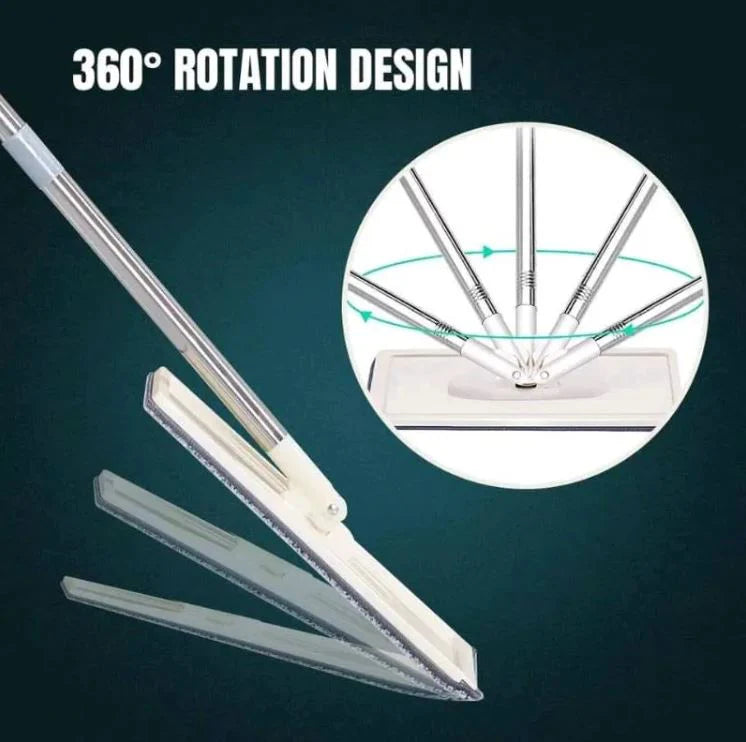 Mop Mágico 360° UltraClean™ — Kit (Mop + Cubeta + Repuesto) 🧹