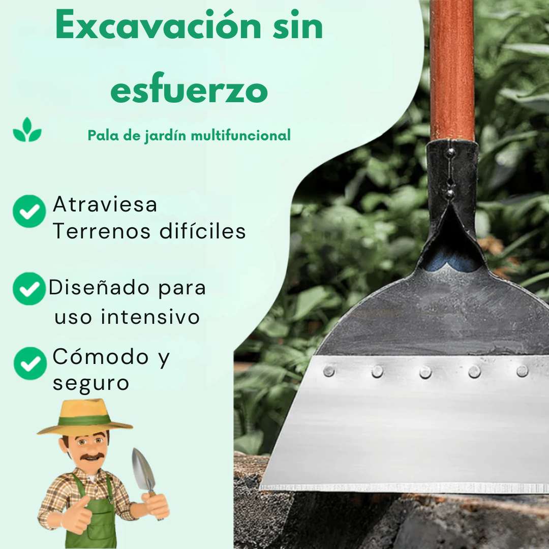Pala Multiusos de Jardinería 7 en 1 – Eficiencia en cada movimiento 🌱
