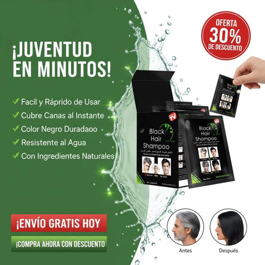 Máscara Capilar Negra Instantánea