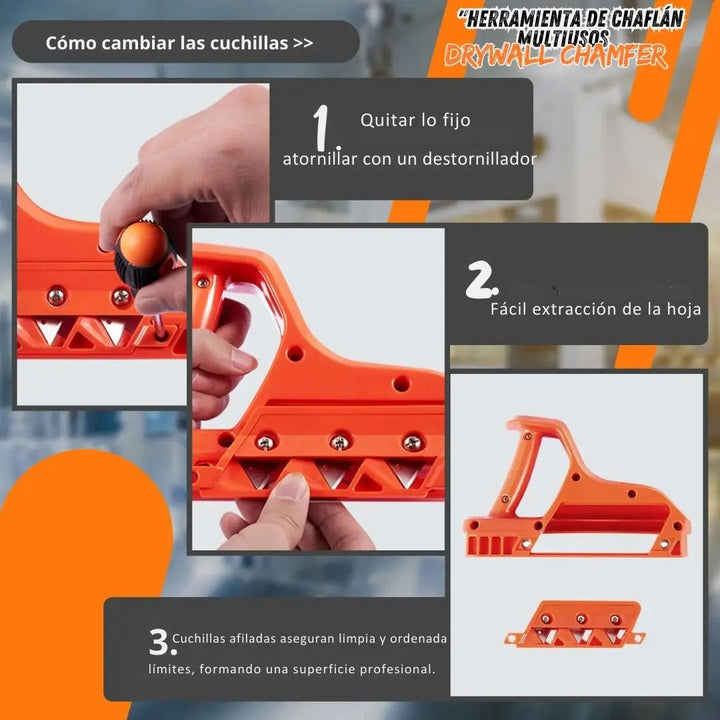 Drywall Chamfer: La Herramienta Versátil para Bordear 🛠️✨