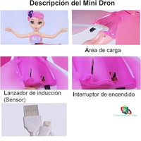 Muñeca Hada Voladora con Sensor de Movimiento - Magic Fairy Doll™ 🧚‍♀️✨