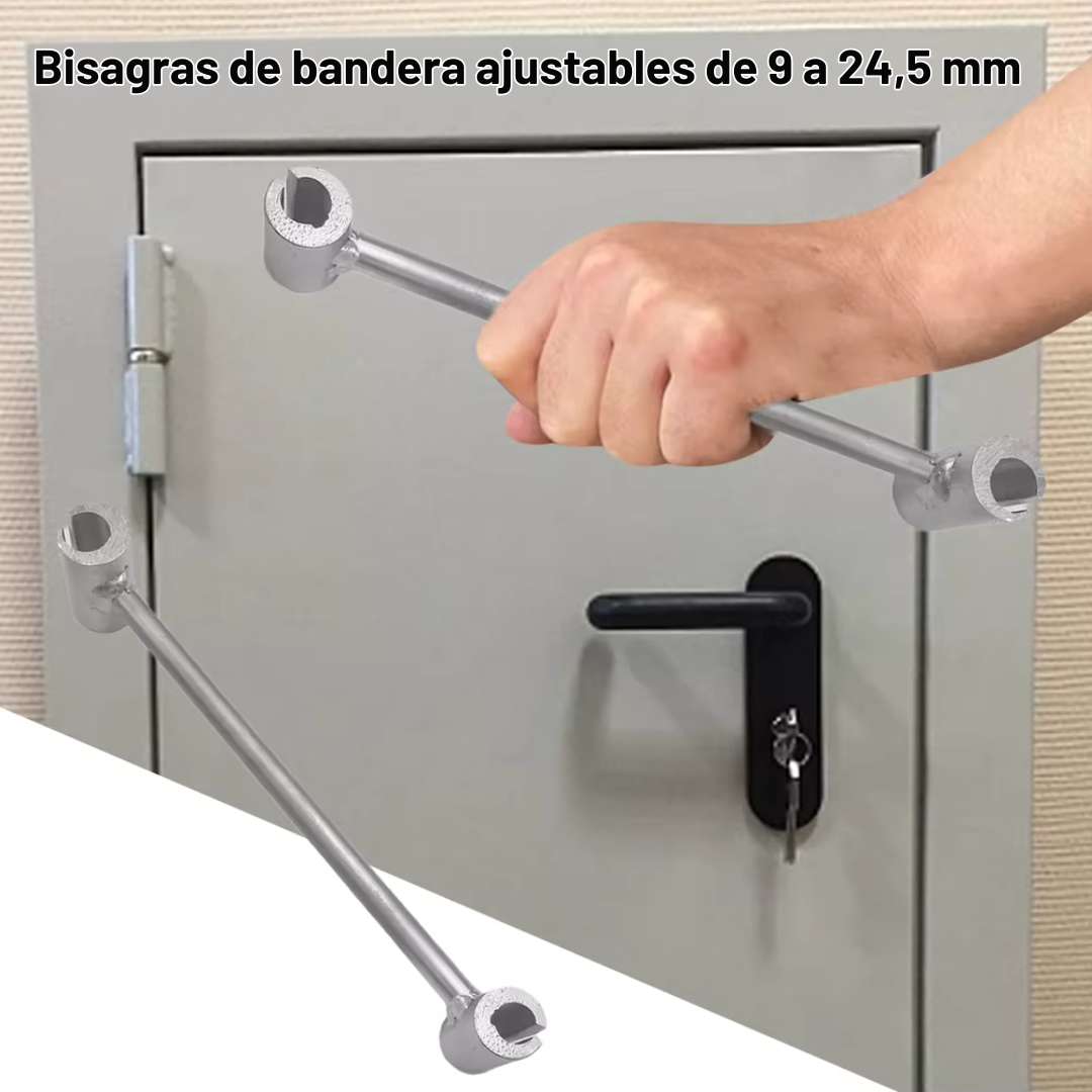 Ajusta-Bisagras Pro™ 2 uds — Corrección precisa en puertas exigentes 🚪