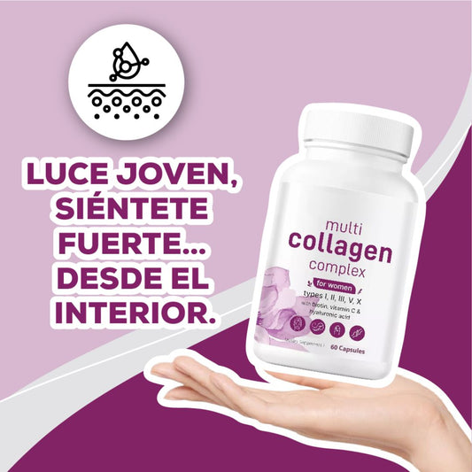 Multi Collagen 8 en 1™ – Juventud desde adentro 💧