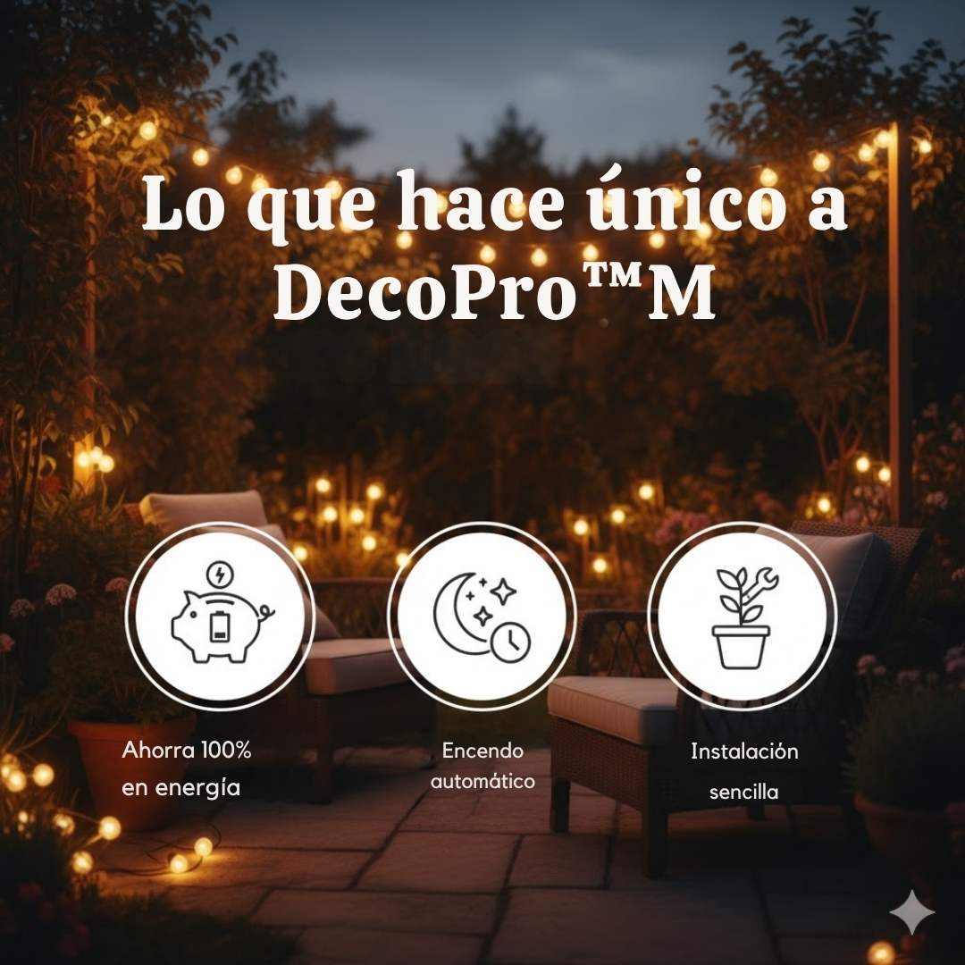 Luz led panel Solar DecoPro™ 10m – 450 LED 🌈