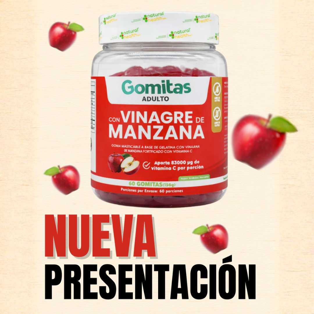 Apple Balance Gummies™ x 60 unds – Vinagre de Manzana + Vitamina C 🍏