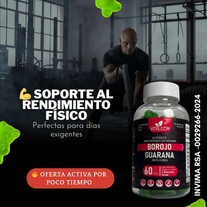 ALPHAMEN™ Energy Gummies x 60 – Energía y enfoque al instante ⚡