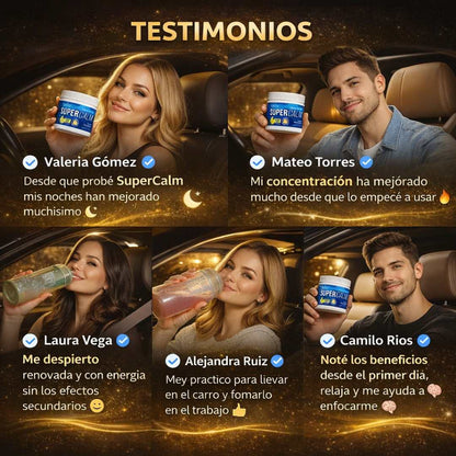 SuperCalm™ Limonada – Calma, Sueño y Enfoque Natural
