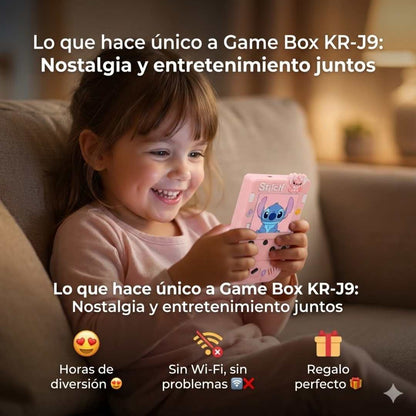 Consola Retro Krj9™ 500 en 1 – Diversión Portátil 🎮