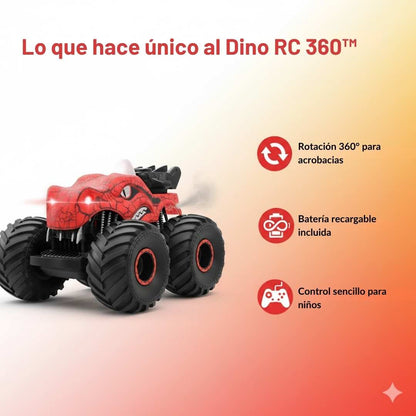 Dino RC 360™ – Carro Jurásico con Efectos 🔥
