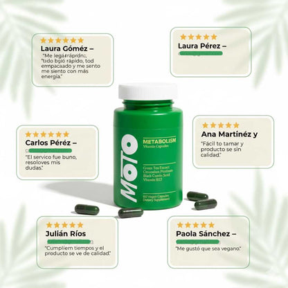 MOTO™ Metabolic Energy – 60 cápsulas 🔥