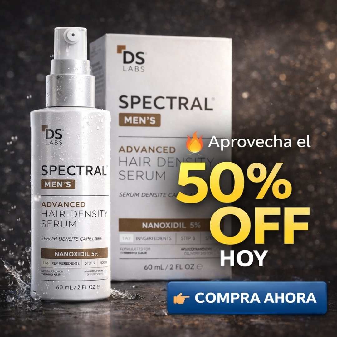 Ds Labs Spectral DNC-N™ – Suero Masculino Densidad Capilar 60ml 🧪
