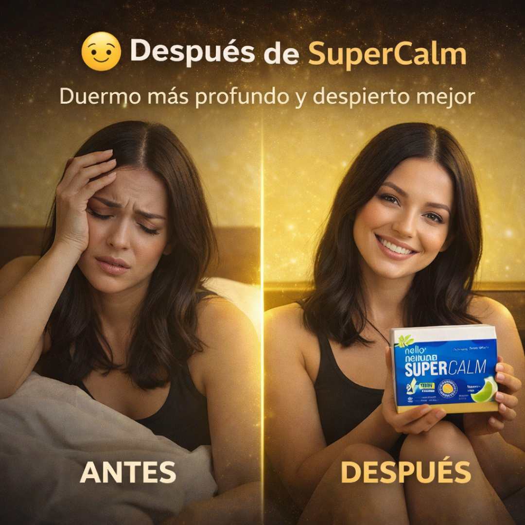 SuperCalm™ Limonada – Calma, Sueño y Enfoque Natural