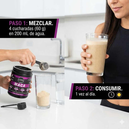 MACH™ Maca Energética 500 g – Energía Natural Diaria ⚡