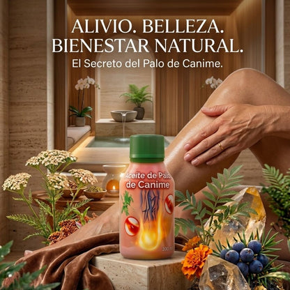 🌿 Aceite de Palo de Caníme  – Alivio Natural