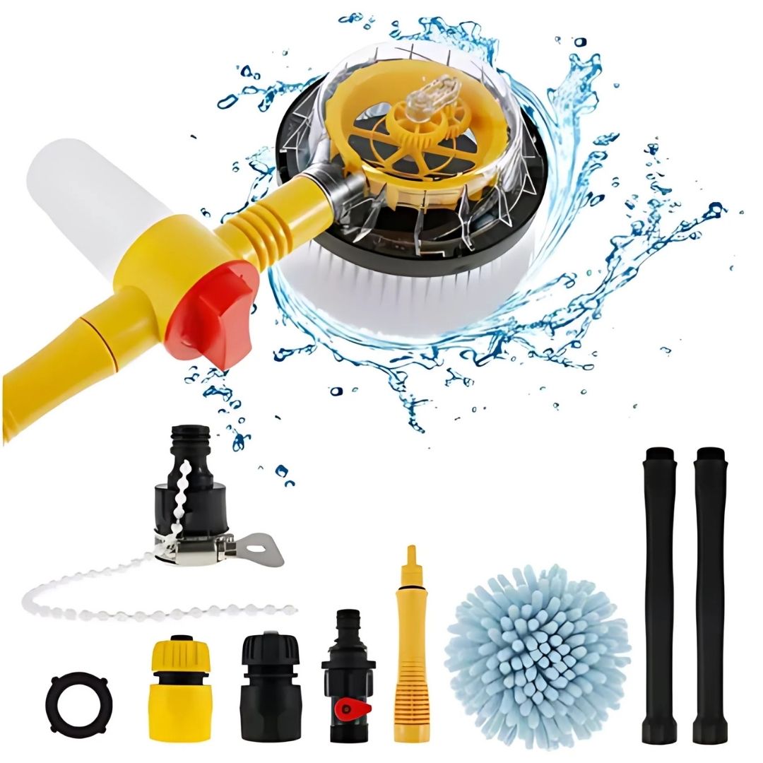🧽 Cepillo de Limpieza Multifuncional 360° - AutoClean Pro™ 🚗💦