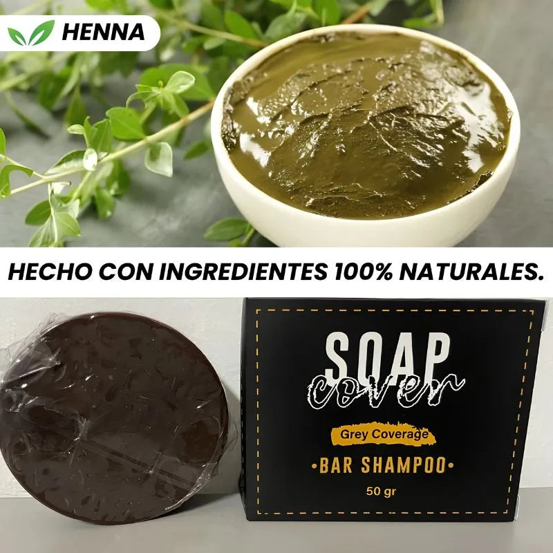 Jabón de Henna Premium™ 120g – Belleza natural 🌿