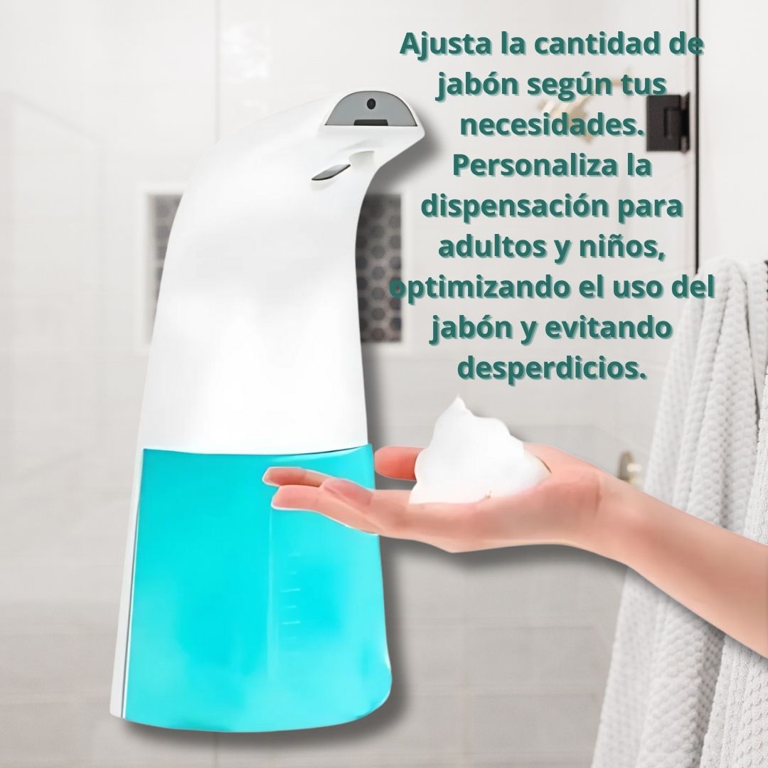 Dispensador Automático de Jabón con Luz UV - CleanTouch Pro™ ✨🖐️