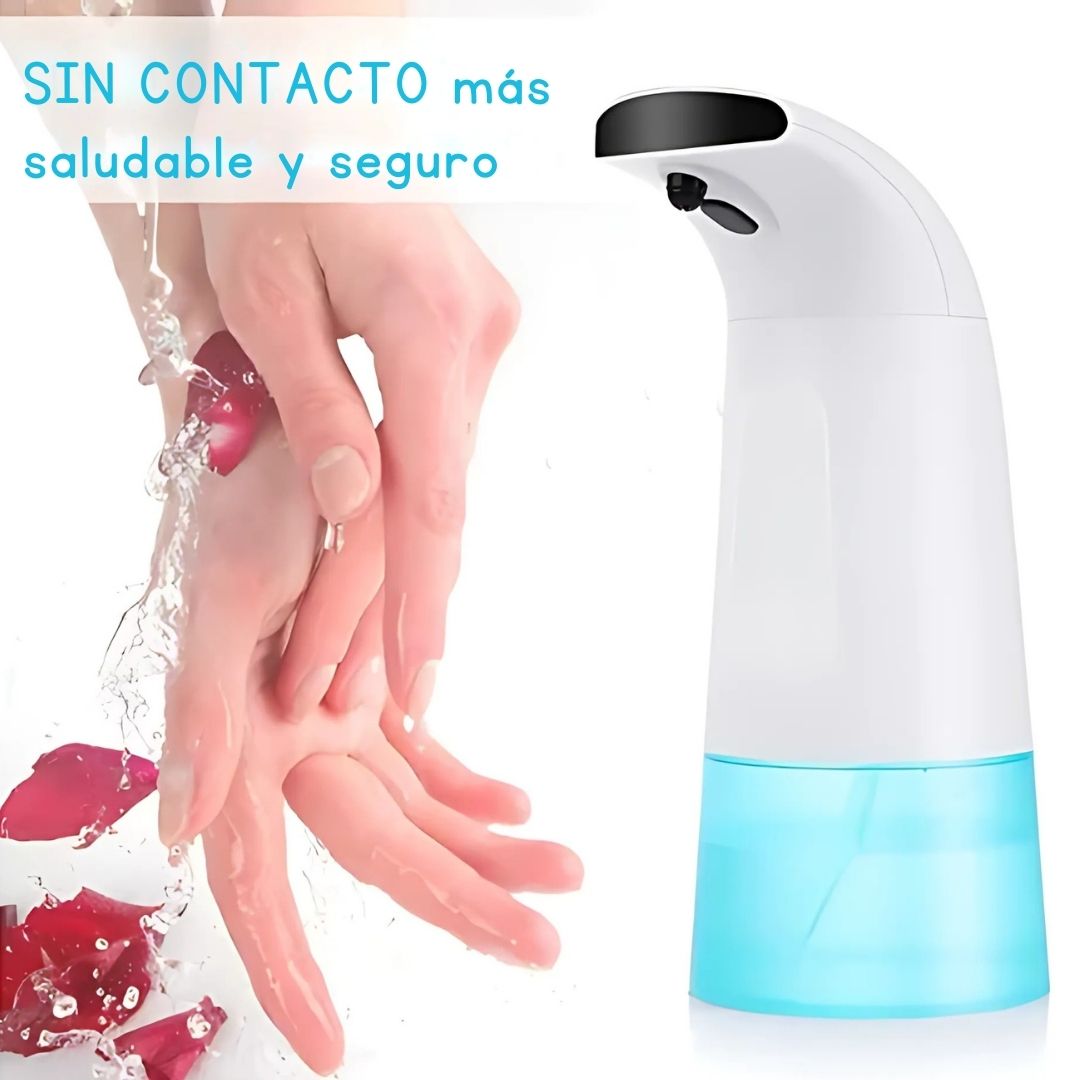 Dispensador Automático de Jabón con Luz UV - CleanTouch Pro™ ✨🖐️