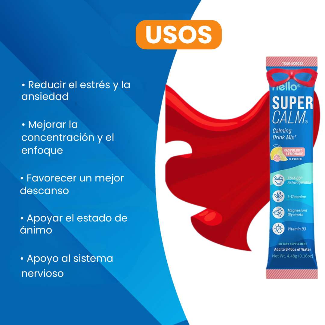 Nello Super Calm™ x 20 unds – Días sin estrés 🍓