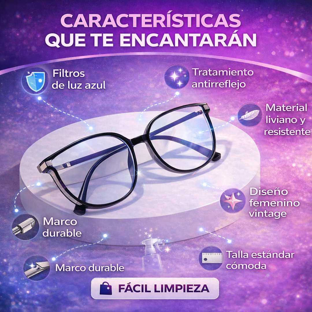 Gafas Antifatiga Vintage™ x2 – Protección Visual + Estilo 👓✨
