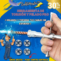 Herramienta de Torsión y Pelado Pro - CableMaster™ 🔩⚡