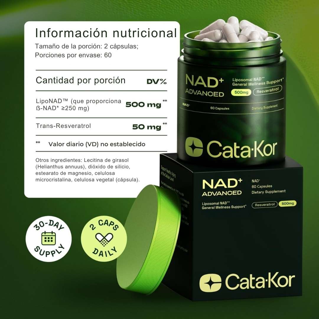 Cata-Kor Advanced+™ – Energía y renovación celular ⚡