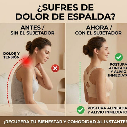 👙✨ Brasier Cruzado Levanta Busto Ortopédico y Corrector de Postura