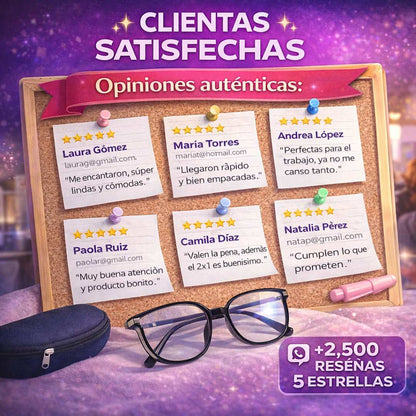 Gafas Antifatiga Vintage™ x2 – Protección Visual + Estilo 👓✨