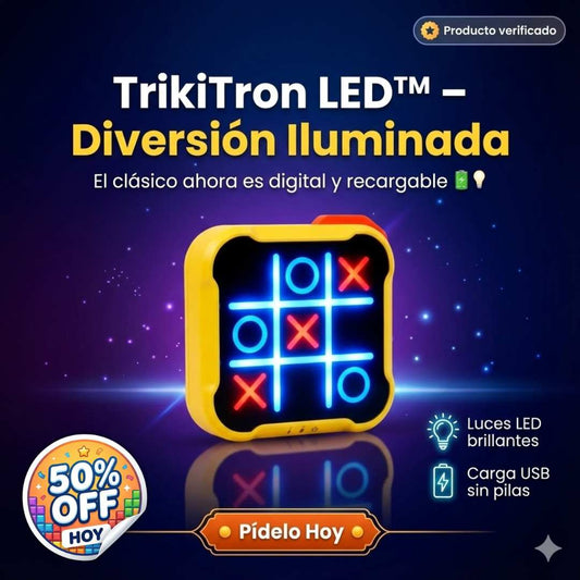 🎮 TrikiTron LED™ – Tres en Línea USB 💡