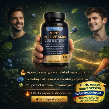 Rainbow Light Men’s One+™ – Multivitamínico Masculino con Ashwagandha y Probióticos