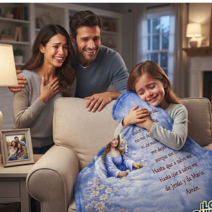🧸🪽MANTA Cobija Ángel de la Guarda  – Dulces sueños y protección