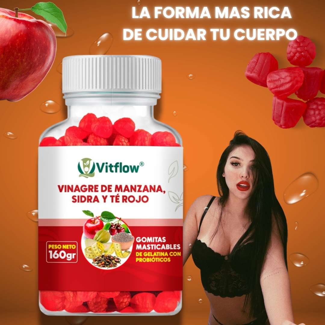 🍎 Gomas Vinagre de Manzana™ x60 – Apoyo digestivo en gomitas 🍬