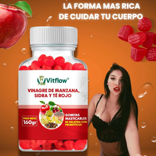 🍎 Gomas Vinagre de Manzana™ x60 – Apoyo digestivo en gomitas 🍬