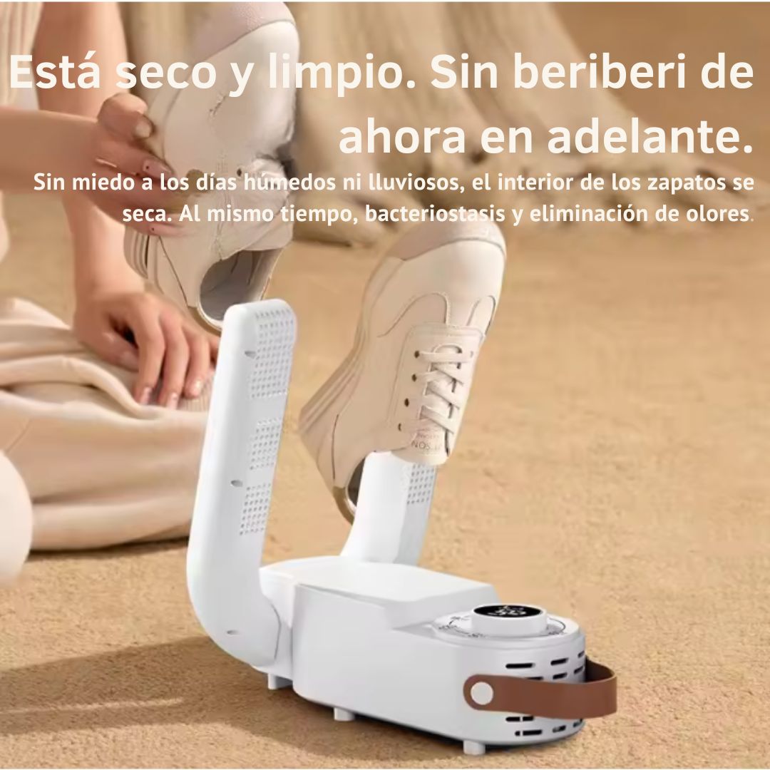 Secador de Zapatos 4 en 1 – Calor, Desinfección, Secado y Confort 💨👟