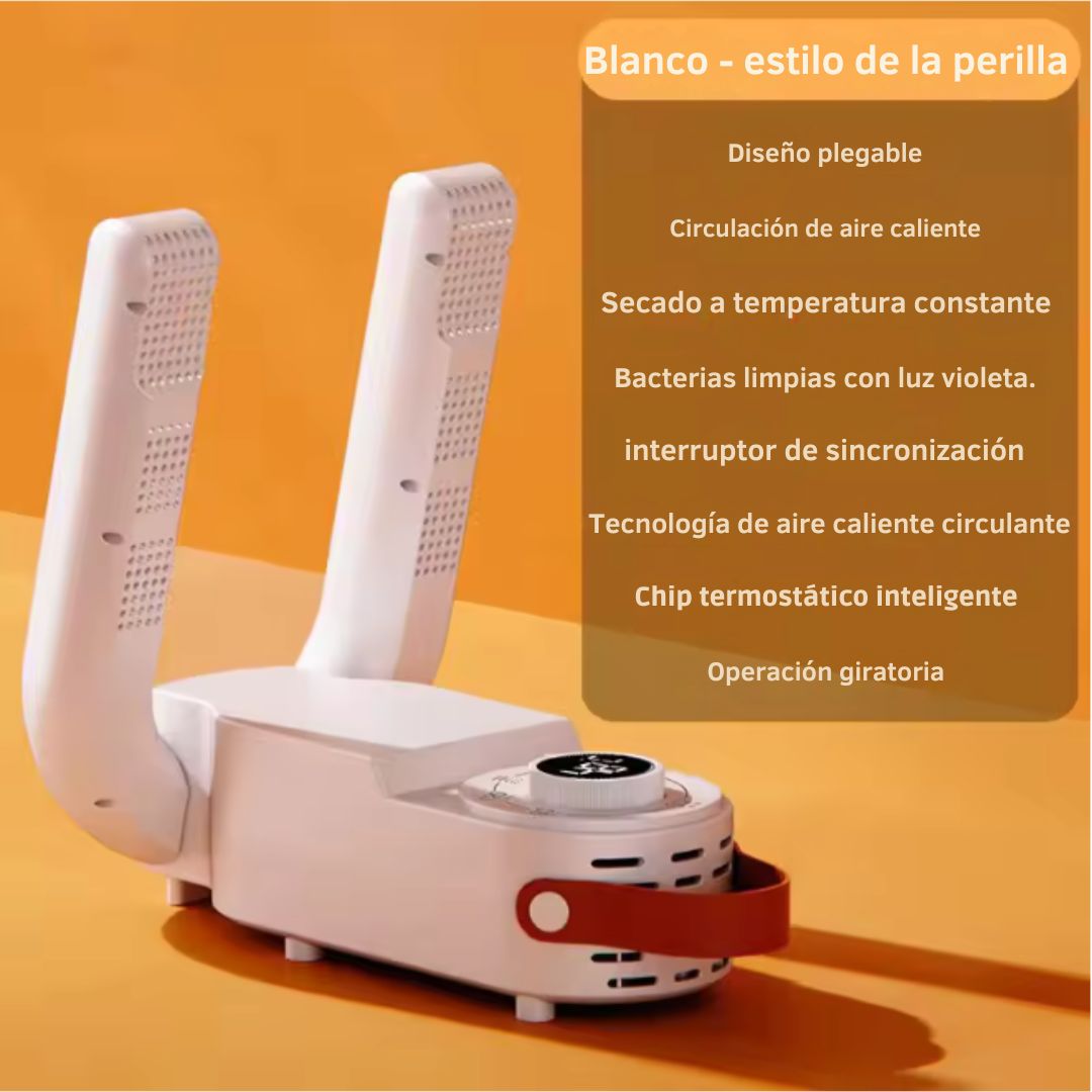 Secador de Zapatos 4 en 1 – Calor, Desinfección, Secado y Confort 💨👟